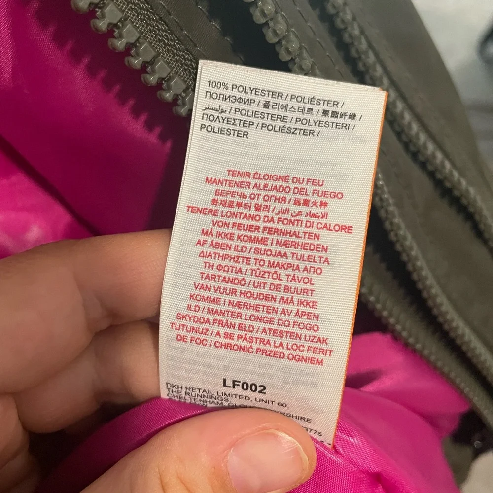 Superdry Olive Green Wind Parka with Faux Fur Hood - Picture 12 of 12